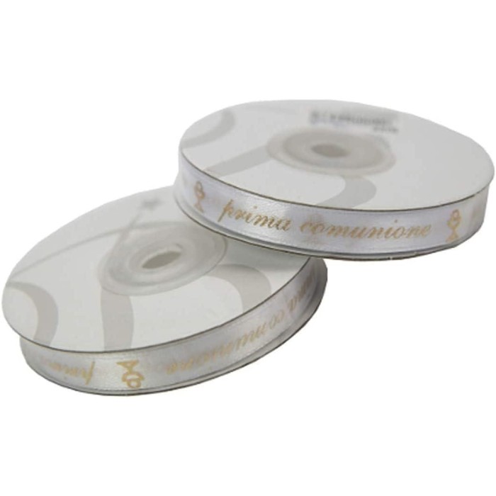NASTRO RASO MM10X25MT COMUNIONE